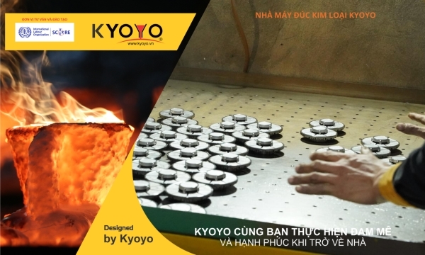 Hoàn thiện sản phẩm - Đúc Mẫu Chảy Kyoyo Việt Nam - Công Ty Cổ Phần Đúc Kim Loại Kyoyo Việt Nam